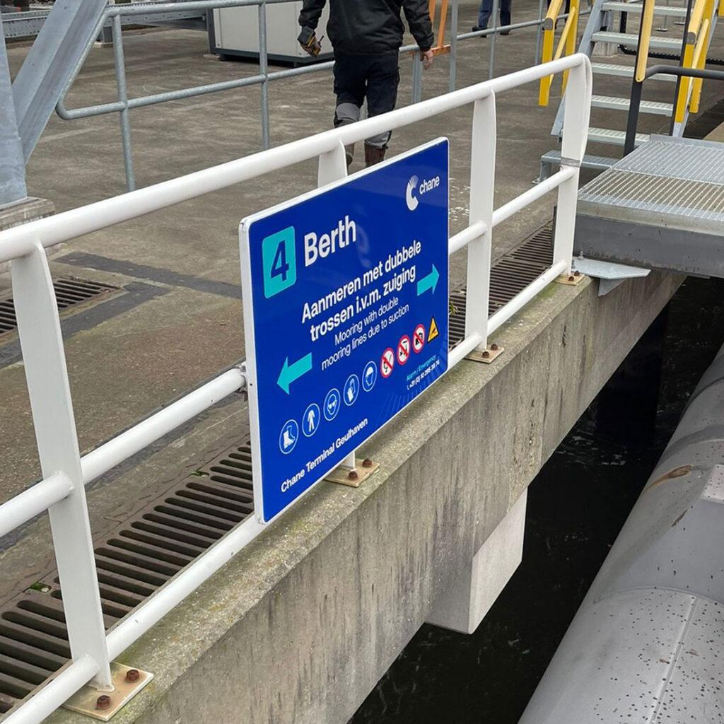 Berth sign